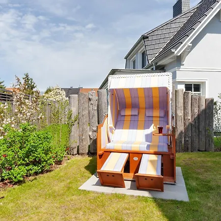 Апартаменты Am Horizont No 3 Fuer 2-4 Pers, 2 Schlafz, Garten, Strandkorb, Grill, Parkplatz, Am Haus