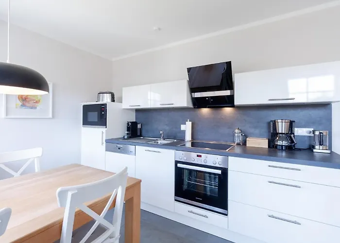 Διαμέρισμα Am Horizont No 3 Fuer 2-4 Pers, 2 Schlafz, Garten, Strandkorb, Grill, Parkplatz, Am Haus