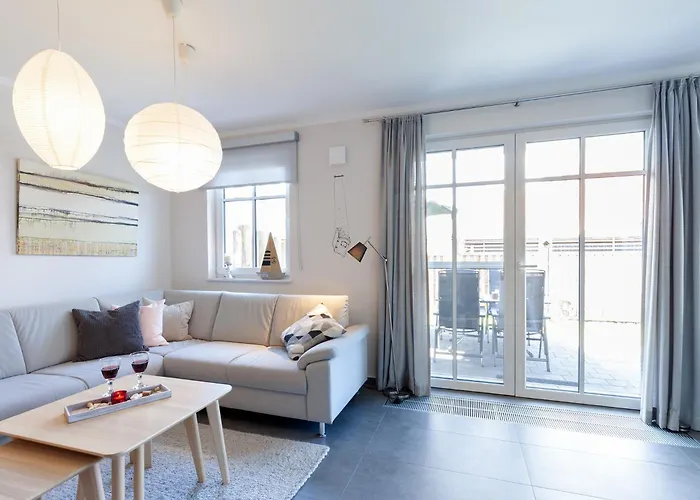 Διαμέρισμα Am Horizont No 3 Fuer 2-4 Pers, 2 Schlafz, Garten, Strandkorb, Grill, Parkplatz, Am Haus Zingst